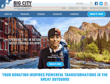 Tablet Screenshot of bigcitymountaineers.org